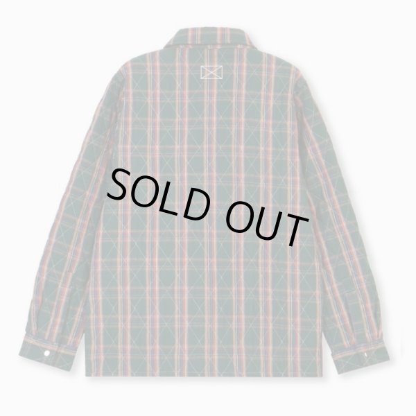 mlvince QUILTED CHECK SHIRTS JACKET | irai.co.id