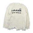 画像1: A GOOD BAD INFLUENCE / loser logo sweater (1)