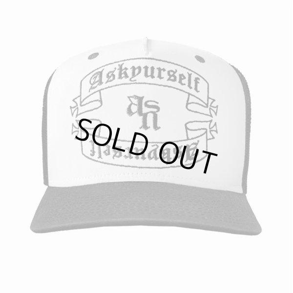 画像1: ASKYURSELF / mirror trucker cap (1)