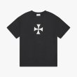 画像1: ASKYURSELF / cross patch heavy tee (1)