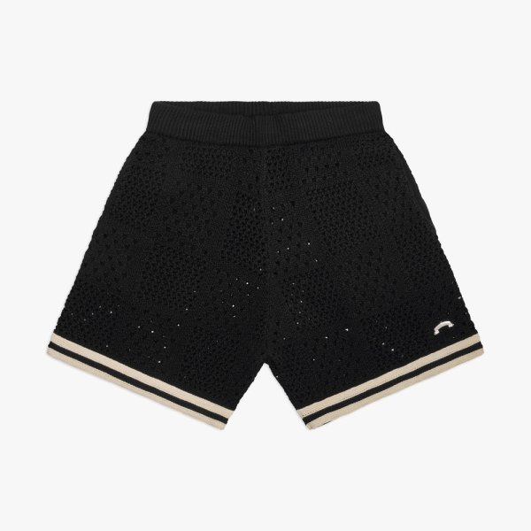 画像1: ASKYURSELF / banned knit baseball shorts (1)