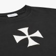 画像2: ASKYURSELF / cross patch heavy tee (2)