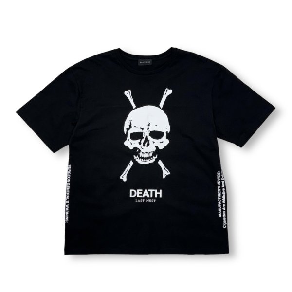 画像1: LAST NEST / death skull s/s tee (1)