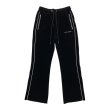 画像1: LAST NEST / velour embroidery track pants (1)