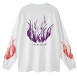 画像2: A GOOD BAD INFLUENCE / fire l/s tee (2)