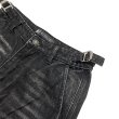 画像3: A GOOD BAD INFLUENCE / repaired denim cargo pants (3)