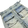 画像6: A GOOD BAD INFLUENCE / repaired denim cargo pants (6)