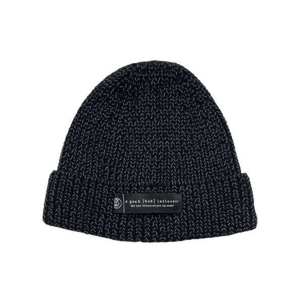 画像1: A GOOD BAD INFLUENCE / reflective beanie (1)