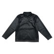 画像1: LAST NEST / leather embroidery polo shirts (1)