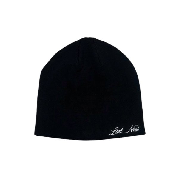 画像1: LAST NEST / embroidery beanie (1)