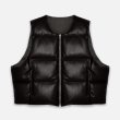 画像1: MLVINCE®︎ / limonta reversible down vest (1)