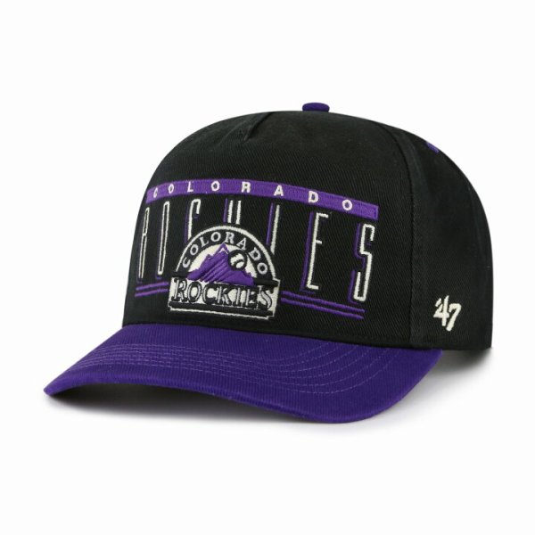 画像1: ’47 / ROCKIES '47 HITCH black×purple (1)