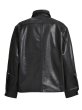 画像2: BREATH / coating shirt jacket / black  (2)