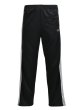 画像1: BREATH / script logo line track pants / black (1)