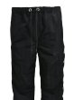 画像4: BREATH / newrich side bottun pants / nylon black  (4)