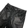 画像3: LAST NEST / faux leather slim trouser (3)