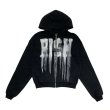 画像1: LAST NEST / risk zip hoodie (1)