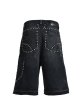 画像2: BREATH / suicide studs denim shorts (2)