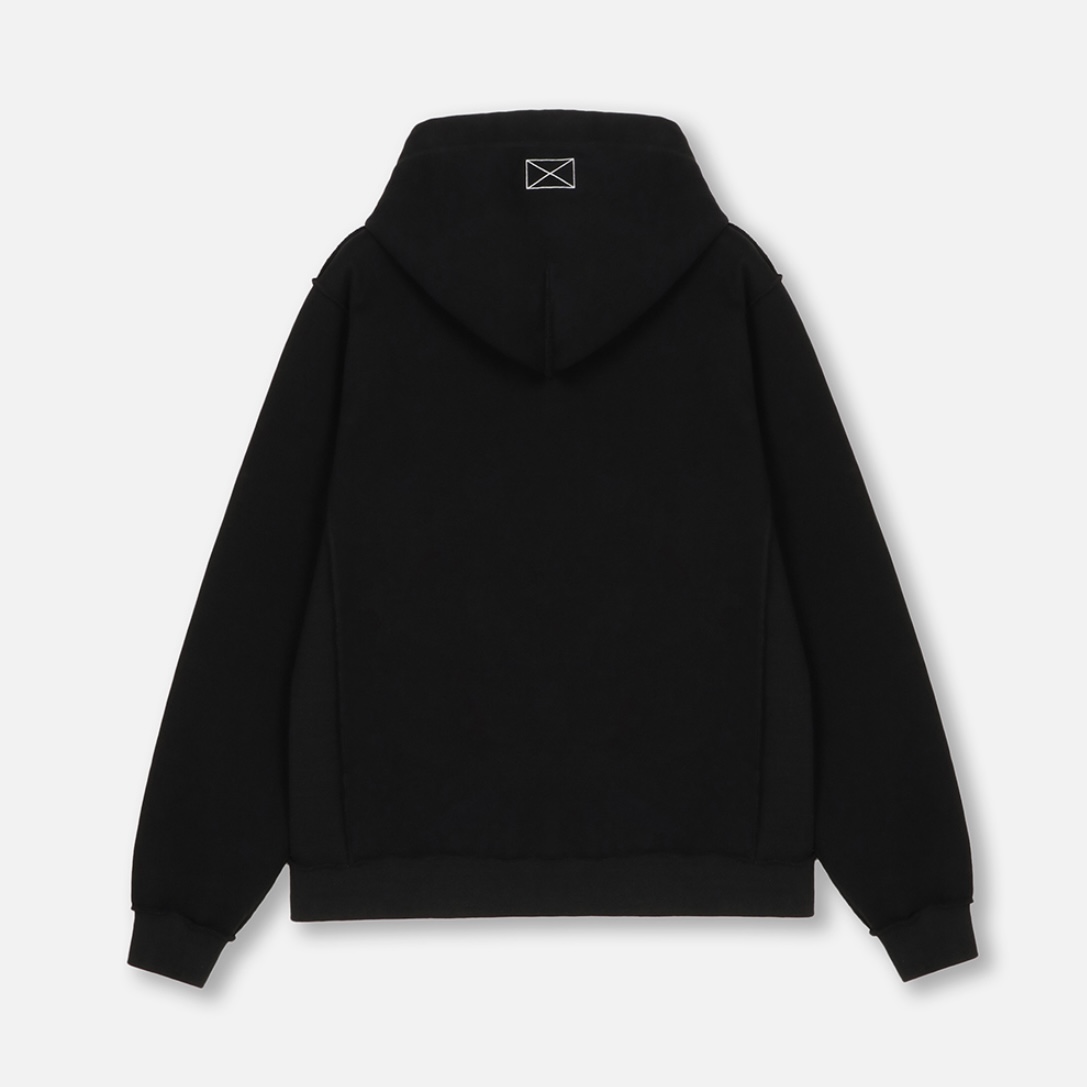 MLVINCE®︎ / heavy weighit embroidery logo hoodie - OTHELLO KUMAMOTO