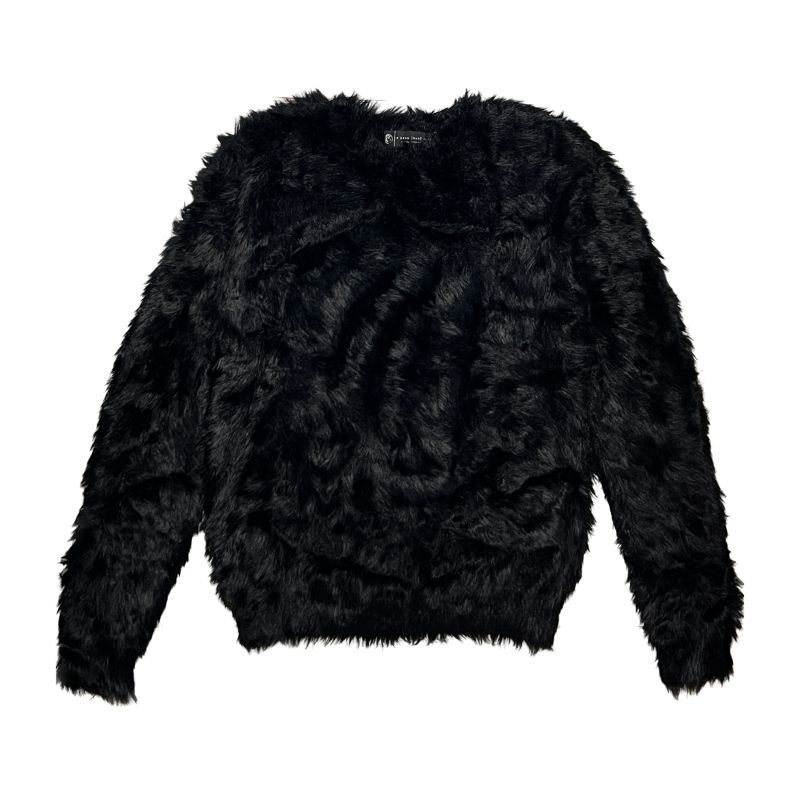 A GOOD BAD INFLUENCE / shaggy knit sweater - OTHELLO KUMAMOTO